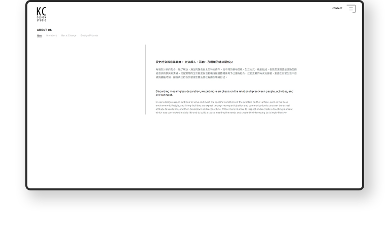 台北 KC DESIGN RWD形象官網/網站設計/動態網站設計/形象官網設計 手機版(四) 台北 KC DESIGN RWD形象官網/網站設計/動態網站設計/形象官網設計 手機版(四)