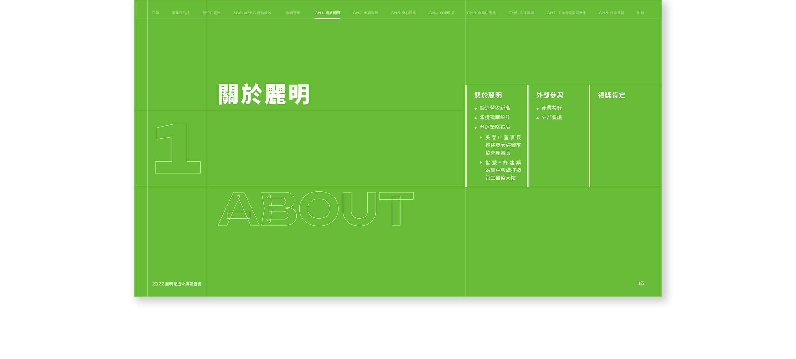 麗明營造 2022 ESG 永續報告書 美編排版設計 電腦版(3) 麗明營造 2022 ESG 永續報告書 美編排版設計 電腦版(3)