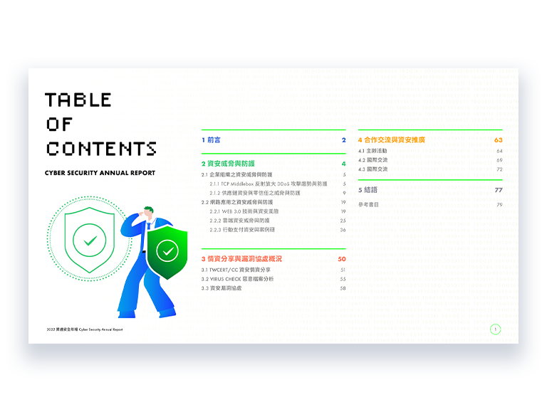 TWCERT CC 台灣電腦網路危機處理暨協調中心 資通安全年報 美編排版設計 [品牌設計 / ci設計 / vi設計 / logo設計 / 平面設計 / 型錄設計 / 展場設計]手機版(3)