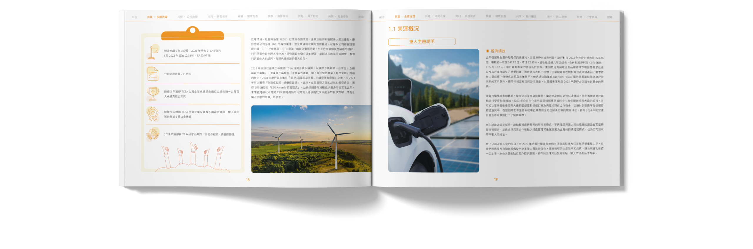 康舒科技 2023 ESG 永續報告書 美編排版設計 [書本設計/平面設計/書本印刷設計/排版設計/CSR企業社會責任報告書美編排版設計/ESG永續報告書美編排版設計/ESG永續報告書網站設計]電腦版(5)